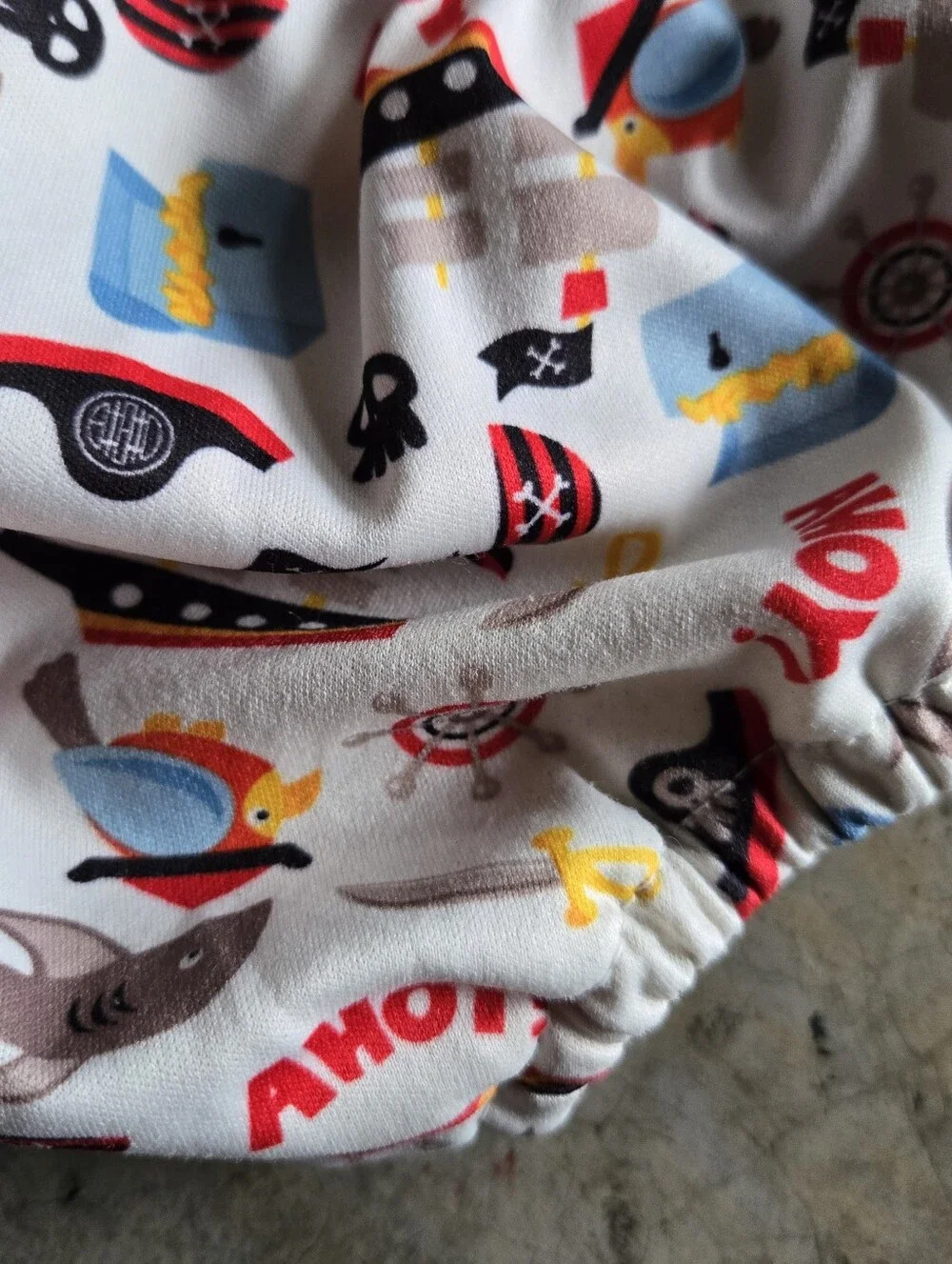 2 For $15 Kids Swim Diaper Lot Of 3 Construction Pirate And Blue XL 3T